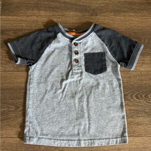 2t toddler top (bluish grey)